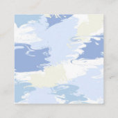 Modern Share a Recia Cloud Nine Brautparty Begleitkarte (Rückseite)