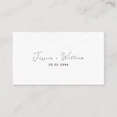 Modern Share your Shots QR-Code Begleitkarte (Rückseite)