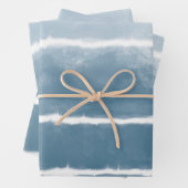 Modern Shibori Ombre Retro Gefärbte Krawatte Hippi Geschenkpapier Set (Beispiel)