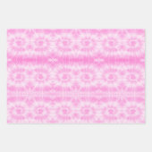 Modern Shibori Ombre Retro Gefärbte Krawatte Hippi Geschenkpapier Set (Vorderseite 2)