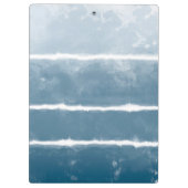 Modern Shibori Ombre Retro Gefärbte Krawatte Hippi Klemmbrett (Rückseite)