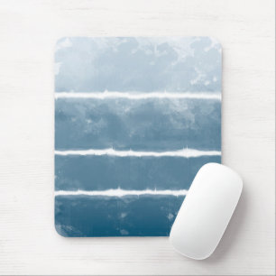 Modern Shibori Ombre Retro Gefärbte Krawatte Hippi Mousepad