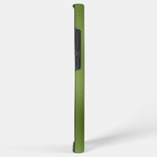 Modern Shiny Green Abstrakt Background Monogram Samsung Galaxy Hülle (Rechte Seite)