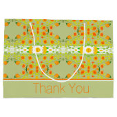 Modern Shopping Vielen Dank Große Geschenktüte (Rückseite)