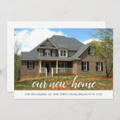 Modern Sie unser neues Zuhause-Foto-Umdenken Ankündigung (Vorne/Hinten)