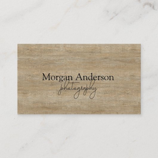 Modern Signature Script QR Code Social Visitenkarte (Vorderseite)