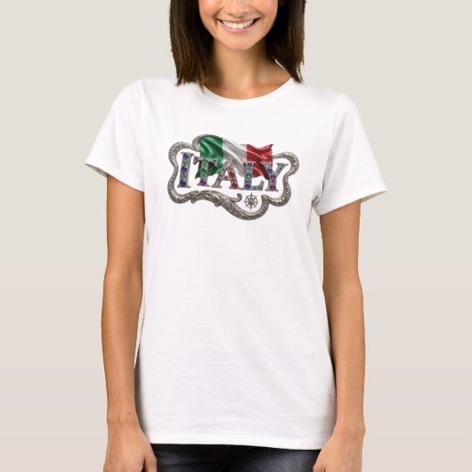 Modern Silver ITALY T-Shirt (Vorderseite)