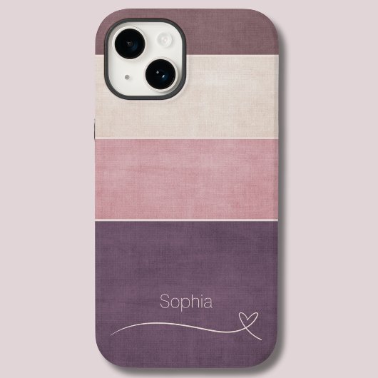 Modern Simple Beige&Brown Circle Phone / iPad Gehä Case-Mate iPhone Hülle