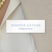 Modern Simple Beruflich Name Tag Namensschild