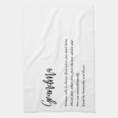 Modern Simple Best Oma jemals Best Beauty Gift Geschirrtuch (Vertikal)