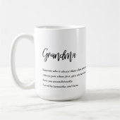 Modern Simple Best Oma jemals Best Beauty Gift Kaffeetasse (Links)