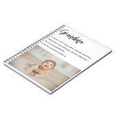 Modern Simple Best Oma jemals Best Beauty Gift Notizblock (Linke Seite)