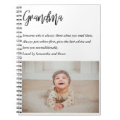 Modern Simple Best Oma jemals Best Beauty Gift Notizblock (Vorderseite)