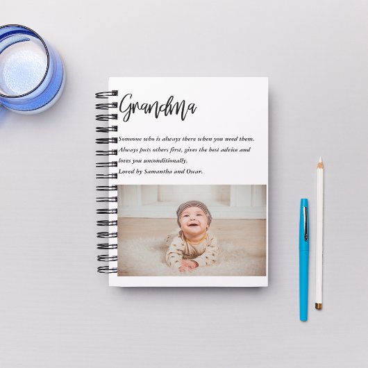 Modern Simple Best Oma jemals Best Beauty Gift Notizblock