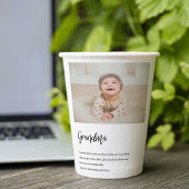 Modern Simple Best Oma jemals Best Beauty Gift Pappbecher