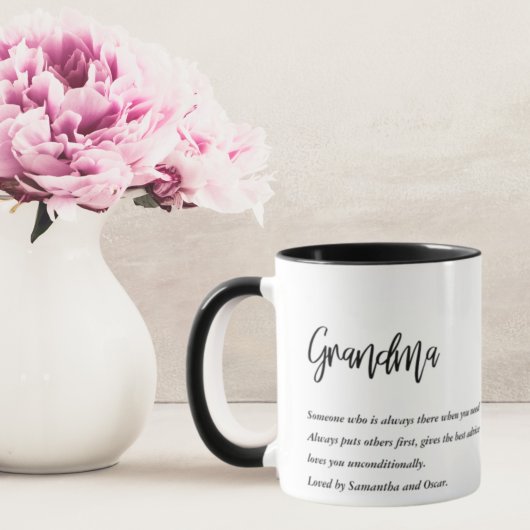 Modern Simple Best Oma jemals Best Beauty Gift Tasse