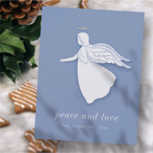 Modern Simple Christmas Angel
