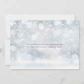 Modern Simple Christmas Business Foto Feiertagskarte (Rückseite)