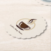 Modern Simple Coffee Shop beruflich Untersetzer (angewinkelt)