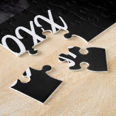 Modern Simple Couple Foto Jigsaw Puzzle (Seite)