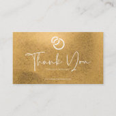 Modern Simple Custom Business Logo Coupon Promo Telefonnummerkarte (Vorderseite)