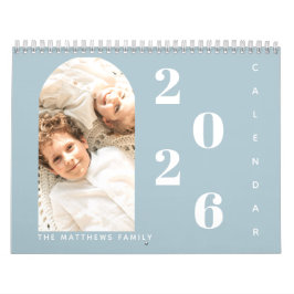 Modern Simple Custom Family Foto 2023 Planer Kalender
