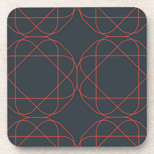 Modern, simple, cute, playful geometric pattern getränkeuntersetzer