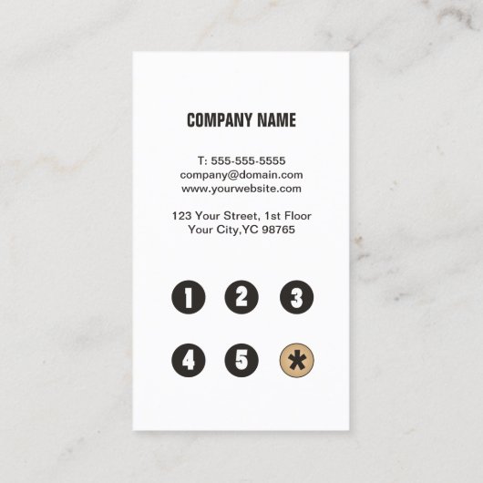 Modern Simple Dark Imitats Gold Loyalty Card Treuekarte (Rückseite)