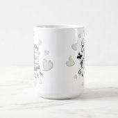 Modern Simple Daughter Birthday Design Kaffeetasse (Mittel)