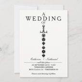 Modern Simple Dice Sword Dragons Gamer Einladung (Vorderseite)