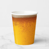 modern simple drinking beer Christmas party Pappbecher (Links)