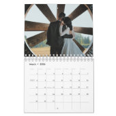 Modern Simple Family Collage Foto 2024 Kalender (Mär 2026)