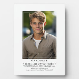 Modern Simple Foto Abschluss Tabletop Easel Fotoplatte