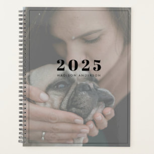 Modern Simple Foto White Overlay Planer