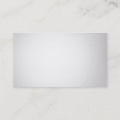 Modern Simple Gray Consultant Business Card Visitenkarte (Rückseite)