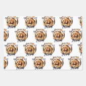 Modern Simple Happy New Year 2023 Foto Geschenkpapier Set (Vorderseite)