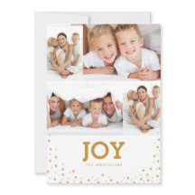 Modern Simple Joliday Foto Collage Card
