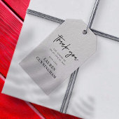 Modern Simple Minimalistisch Chic Vielen Dank Geschenkanhänger