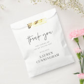 Modern Simple Minimalistisch Chic Vielen Dank Geschenktütchen (Versiegelt)