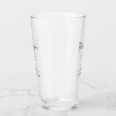 Modern Simple Minimalistisch Chic Vielen Dank Glas (Rechts)