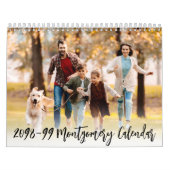 Modern Simple One Foto pro Monat Script Kalender (Titelbild)