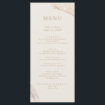 Modern Simple Palm Blätter Menu Menükarte<br><div class="desc">Diese moderne und einfache Speisekarte wurde für die Koordination mit unseren Palm-Blätter konzipiert und verfügt über Blätter aus Palmen, die eine übersichtliche Anordnung aufweisen. Für eine erweiterte Anpassung dieses Designs, z.B. das Ändern des Layouts, des Schriftartes oder der Textgröße, klicken Sie bitte auf den obigen Button "KENNEN". Bitte kontaktieren Sie...</div>