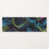 Modern Simple pattern geometric girly stripes Yogamatte (Vorderseite (Horizontal))