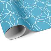 Modern Simple Pattern Geschenkpapier (Rolleneckpunkt)