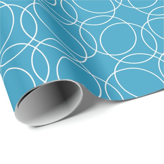 Modern Simple Pattern Geschenkpapier (Rolleneckpunkt)