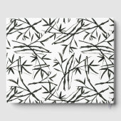 Modern Simple Personalisiert Sushi Birthday Party Gästebuch (Rückseite)