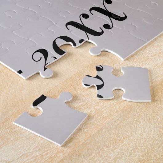 Modern Simple Photo DOG AND CAT Puzzle (Seite)