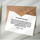 Modern Simple Photo Wedding Thank You Card Begleitkarte