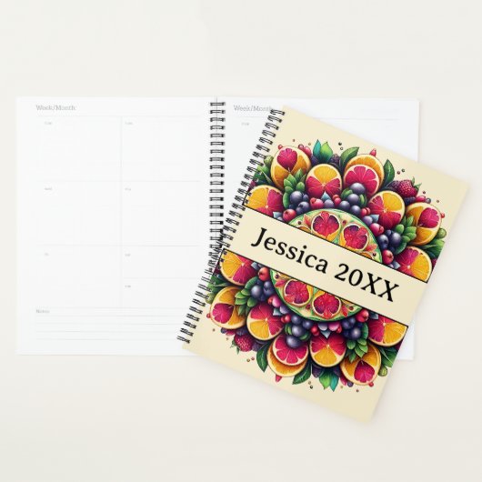 Modern Simple Pretty Cute Colorful Mandala Planer (Anzeige)