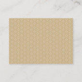 Modern Simple Script Birthday Party Ticket (Rückseite)